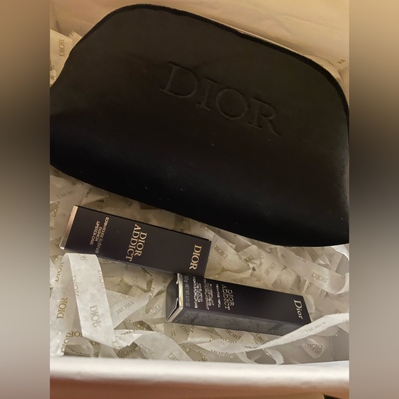 DIOR Black Pouch Lux Beauty Bundle NEW - Picture 12 of 12